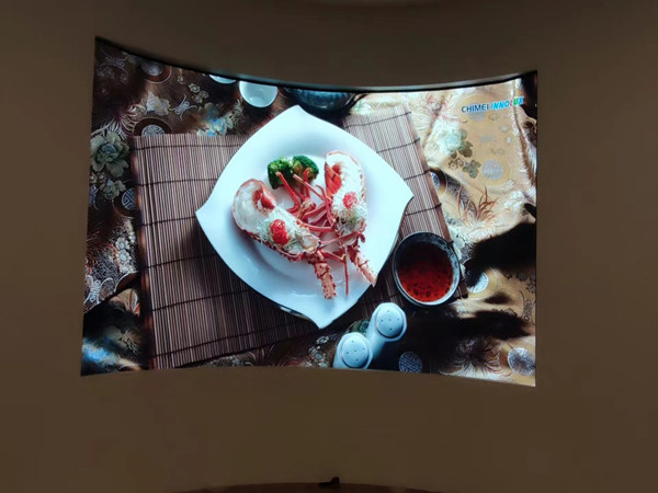慈溪室内P2.5弧形LED屏